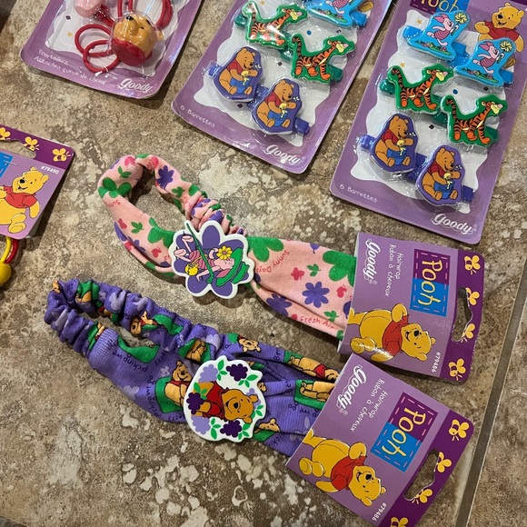 Pooh Dead stock Hair accessories from the 1990’s Disney - Picture 3 of 6